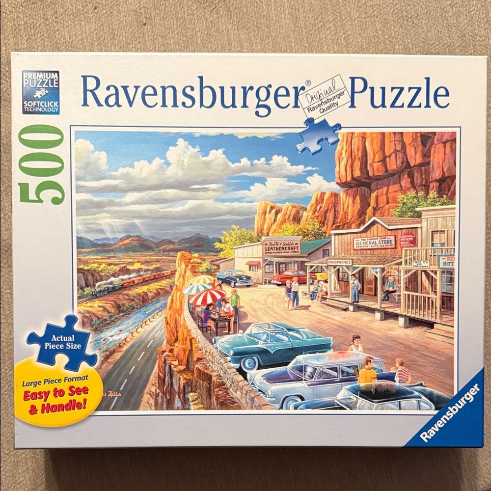 Ravensburger Puzzle - Vibrant Desert Town - 500 Pieces